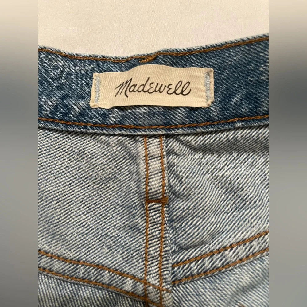 Madewell Jeans  Blue Denim Short size 27 - Picture 3 of 14